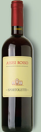 Vino rosso D.O.C. Assisi